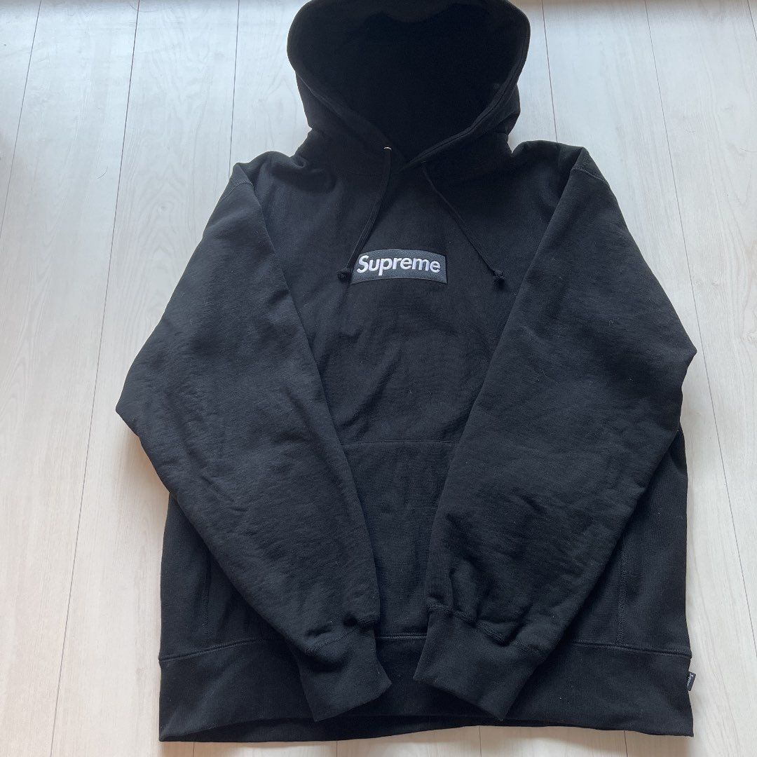 Supreme Box Logo Hooded Sweatshirt "Black" (21FW)
