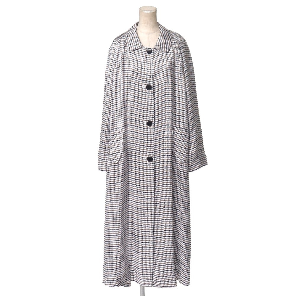 Emporio Armani エンポリオ・アルマーニ コート サイズ40 千鳥格子 ハウンドトゥース オーバーサイズ ブランド古着【中古】20260619/RA9889