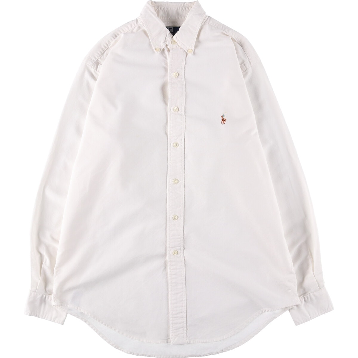 古着 ラルフローレン Ralph Lauren POLO by Ralph Lauren 長袖 ボタンダウンシャツ カナダ製 メンズM相当/eaa531288