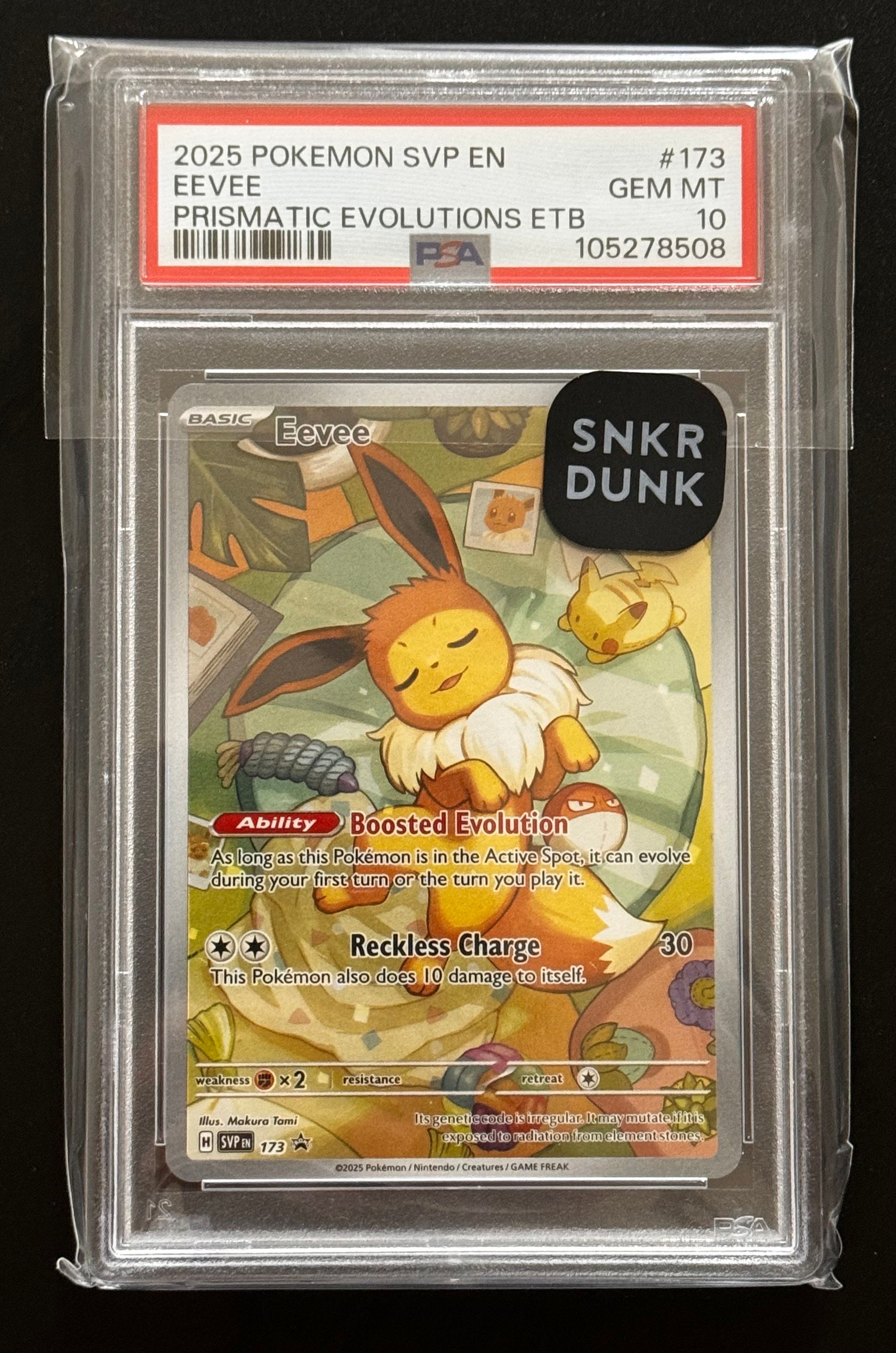 イーブイ P [SVP EN 173]【英語版】(スカーレット&バイオレット「プリズマティックエボリューションズ エリートトレーナボックス」)