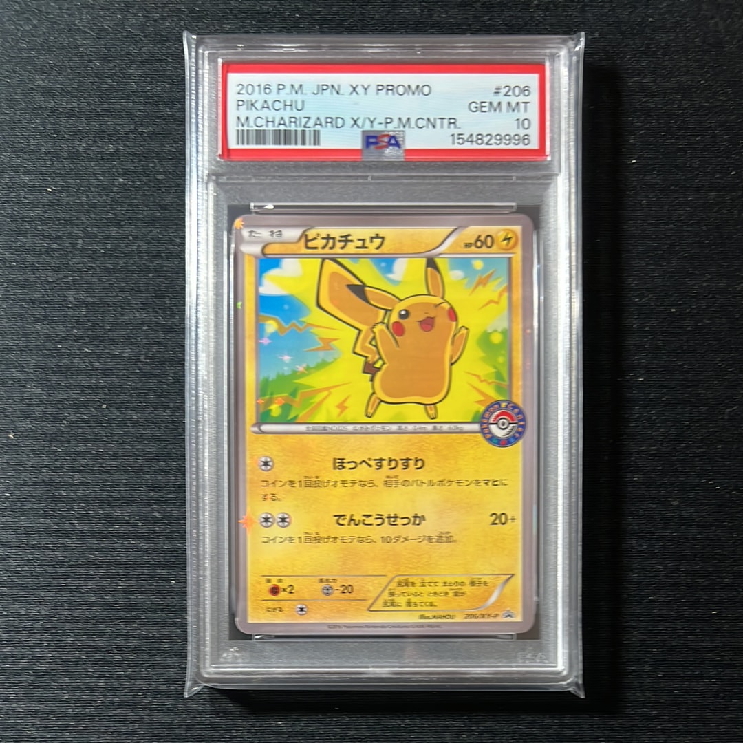 ピカチュウ P [XY-P 206](スペシャルBOX「メガリザードンXのポンチョを着たピカチュウ・メガリザードンYのポンチョを着たピカチュウ」)