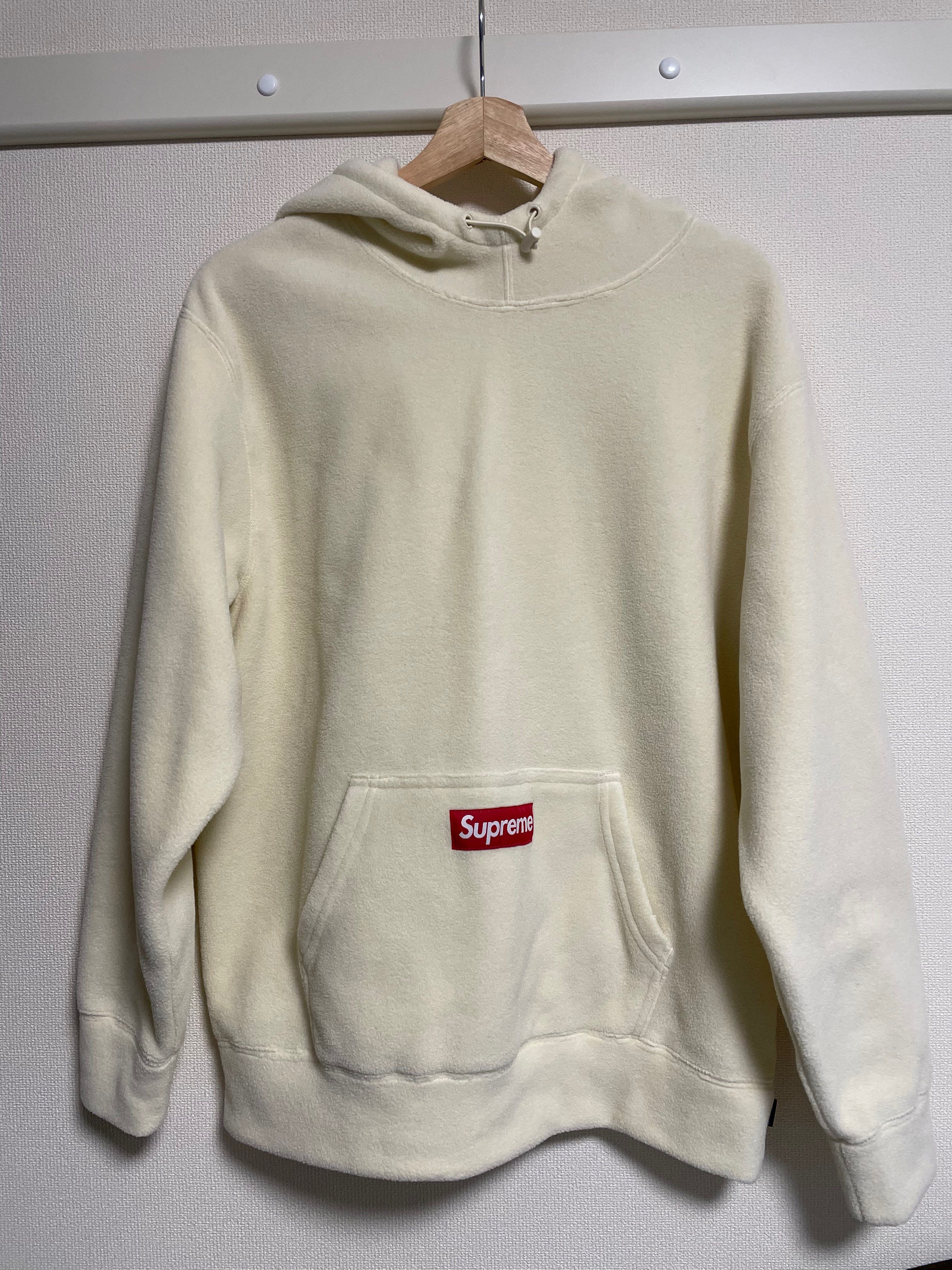 Supreme Polartec Hooded Sweatshirt "Natural"