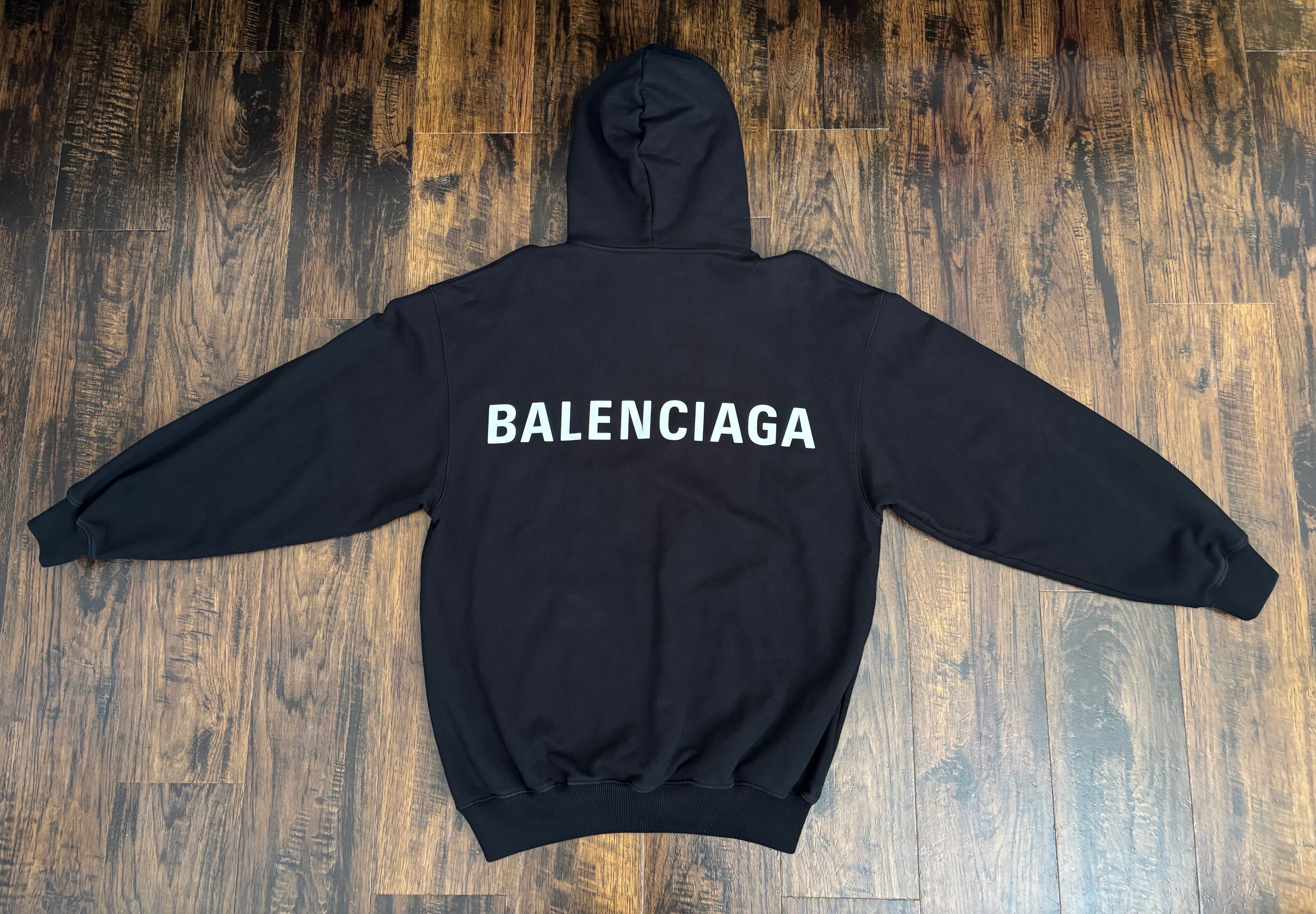 A (未使用に近い)】BALENCIAGA バレンシアガ 2017 FWバックロゴ