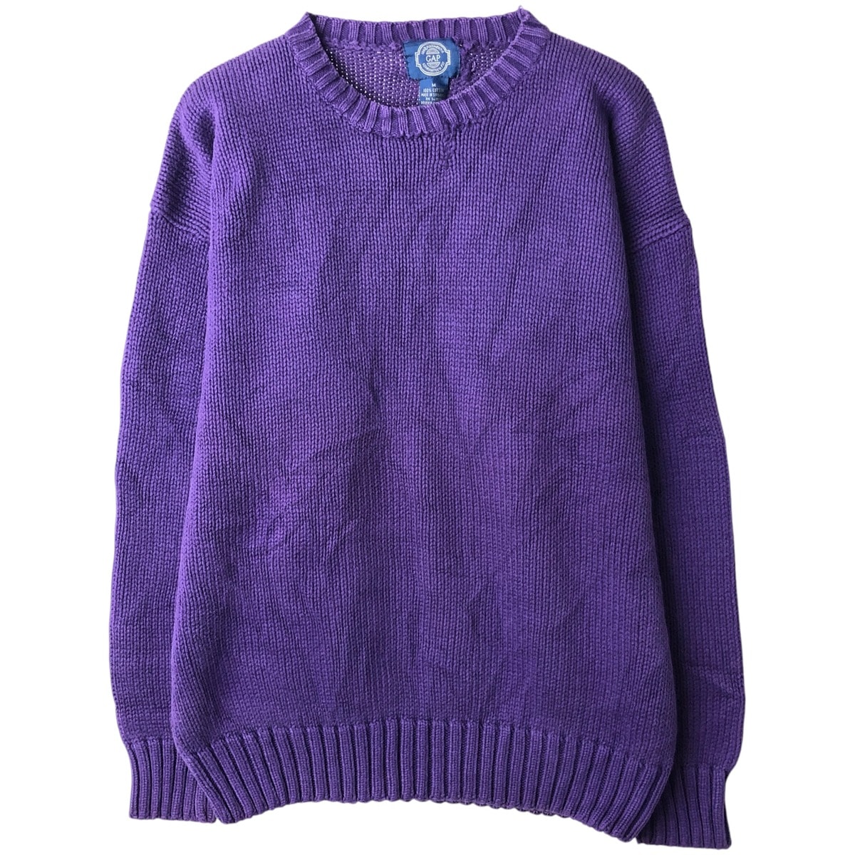 古着 80~90年代 ギャップ GAP オールドギャップ コットンニットセーター スリランカ製 メンズM相当 ヴィンテージ/eaa608346