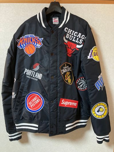 Supreme / Nike®/NBA Teams Warm-Up Jacket "Black"