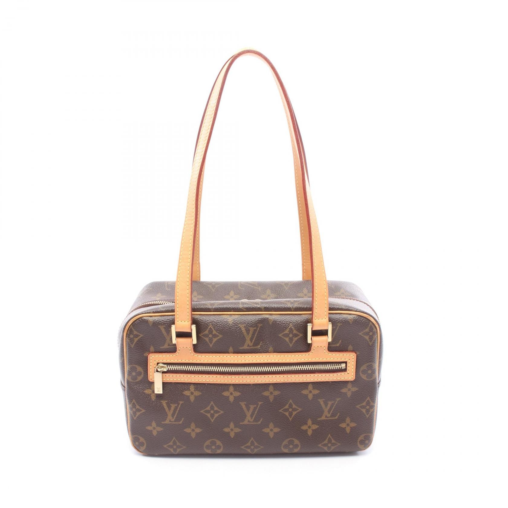 ルイ・ヴィトン LOUIS VUITTON シテMM モノグラム ショルダーバッグ バッグ PVCコーティングキャンバス レザー モノグラム レディース ブラウン系 M51182 【中古】