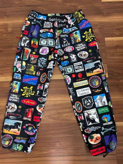 Supreme GORE-TEX Stickers Pant "Black"