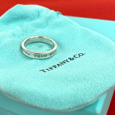 TIFFANY&Co. ティファニー ナロー リング シルバー925 リング・指輪 13.5号 シルバー
401-2