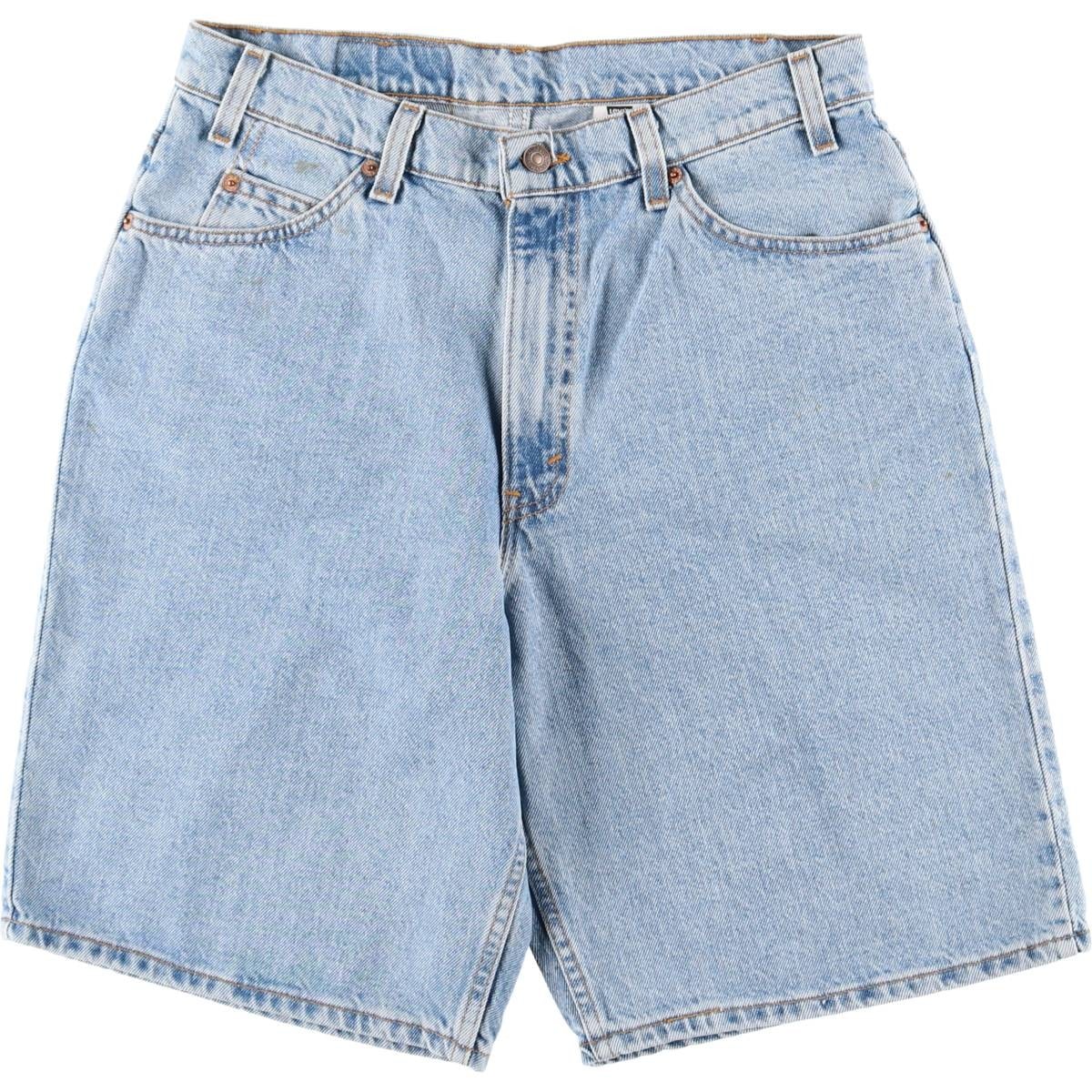 古着 90~00年代 リーバイス Levi's 560 LOOSE FIT デニムショーツ ハーフパンツ ジョーツ USA製 メンズw33相当/eaa627207