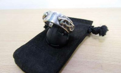 Chrome Hearts Double Vine Narrow Band Ring "Silver"