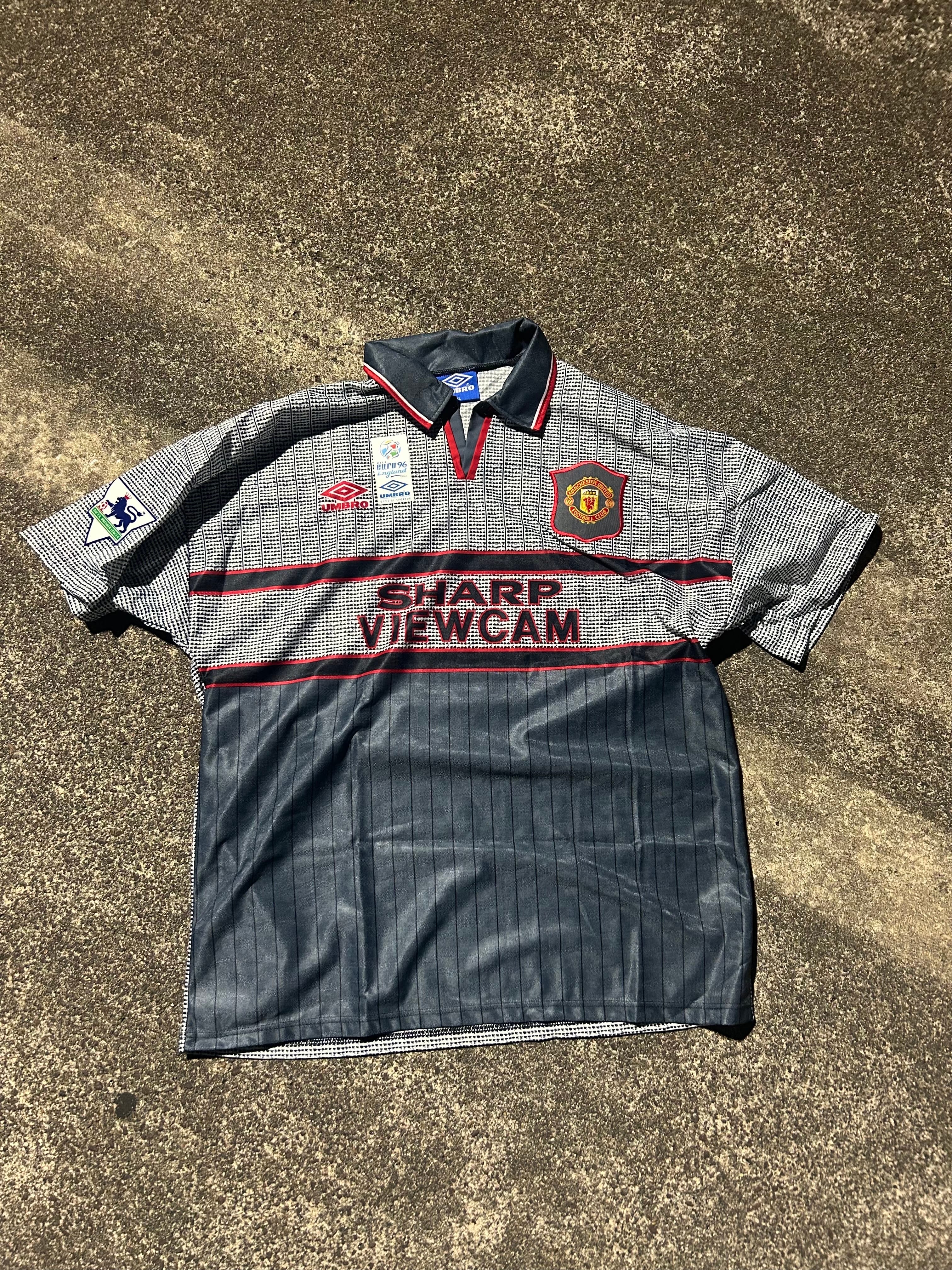 未使用に近い】95/96 マンチェスターユナイテッド ユニフォーム