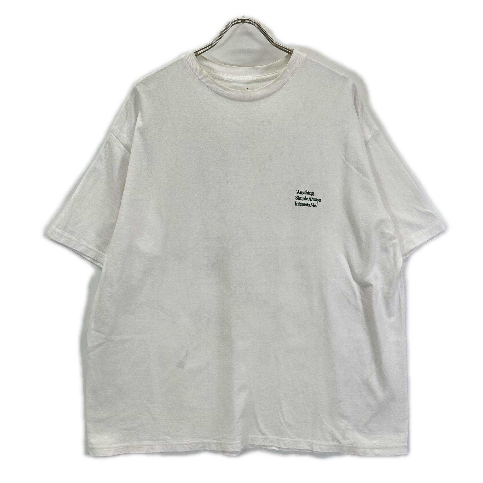 グラフペーパー 22SS LIMITED EDITION ホワイト×グリーン Oversized S/S Tee F