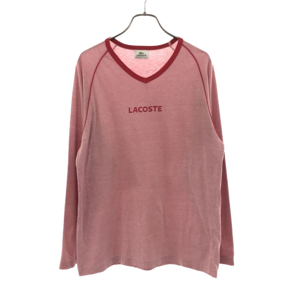LACOSTE ラコステ 長袖 Vネック Tシャツ