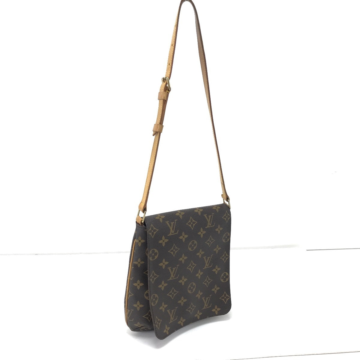 LOUIS VUITTON ルイヴィトン セミショルダーバッグ ミュゼットサルサ ショートタイプ M51258 ブラウン