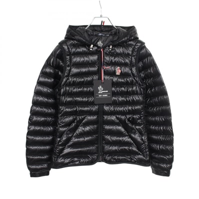 モンクレール MONCLER KARURA ダウンジャケット 衣料品 アウター ナイロン レディース ブラック系 1A00008597X69991 【新品】