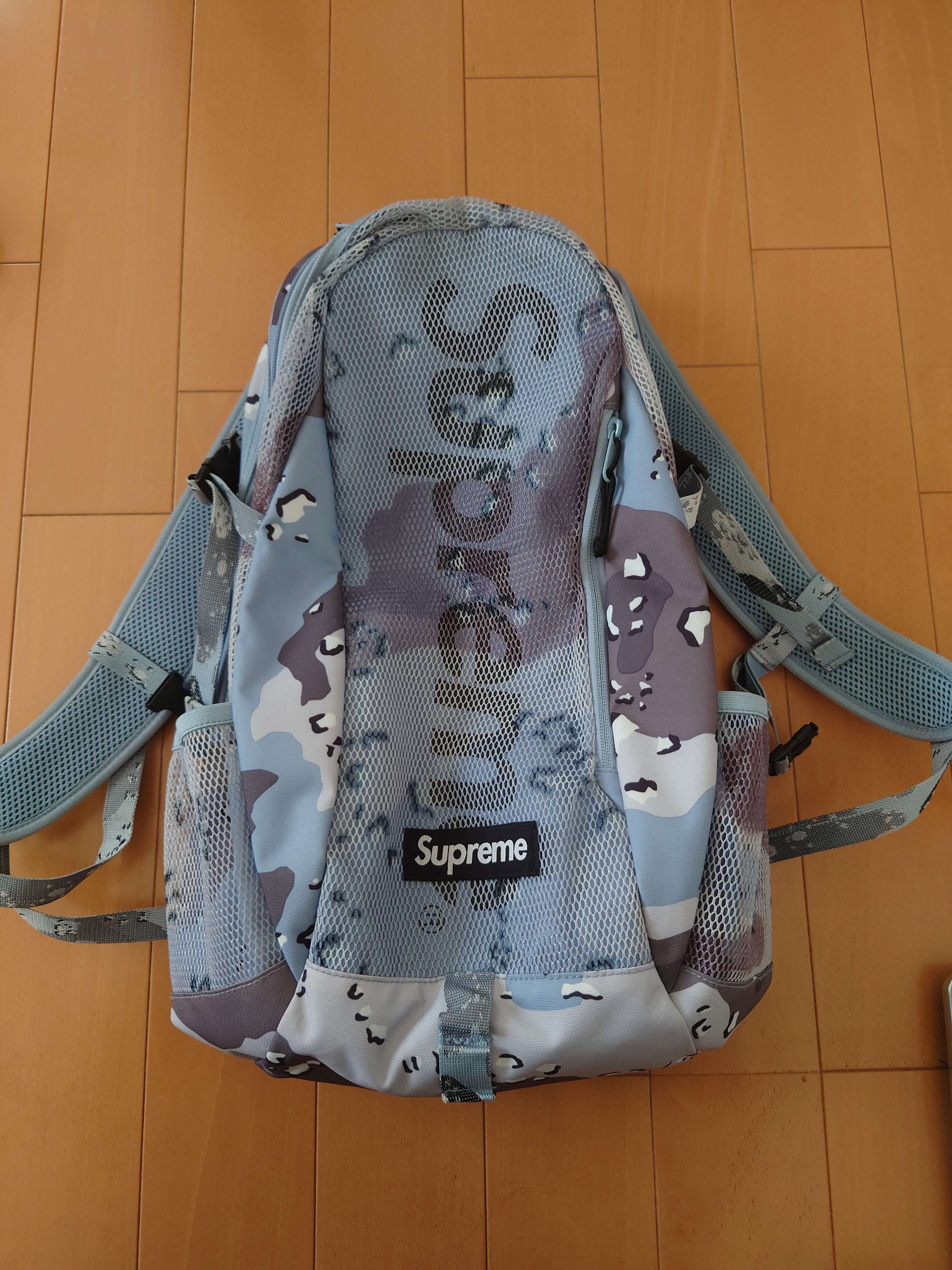 Supreme 20SS Backpack "Camo Blue"