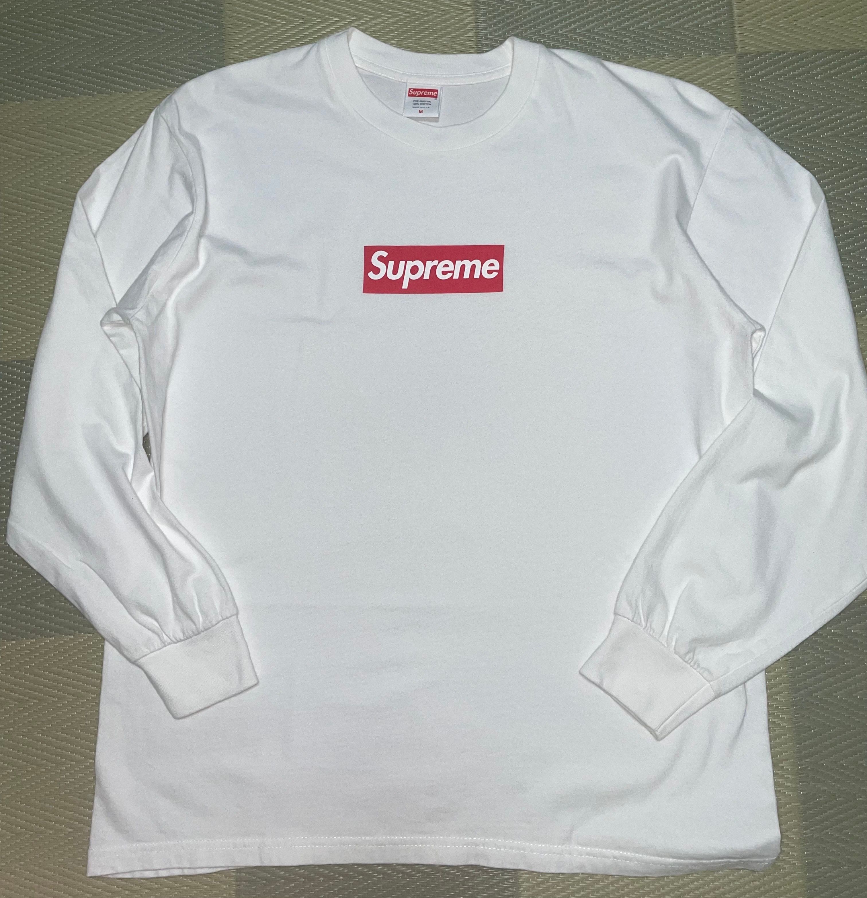 Supreme Box Logo L/S Tee "White"