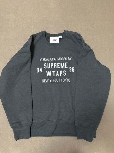 Supreme / WTAPS Crewneck "Black" 21274SPD-CSM03S