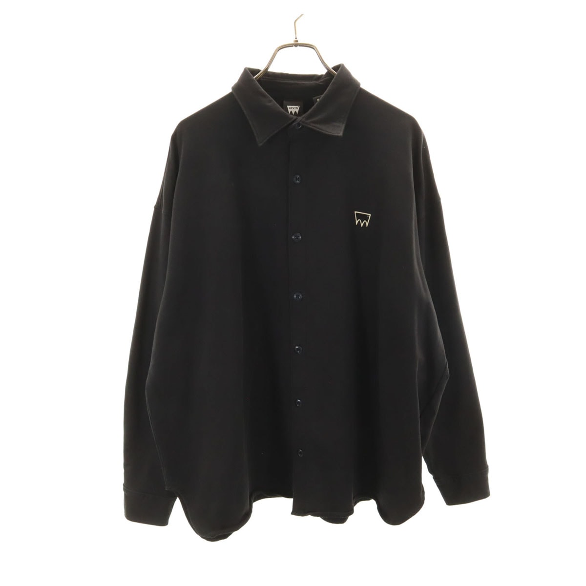 Levi's リーバイス 長袖 シャツ M ブラック ストレッチ