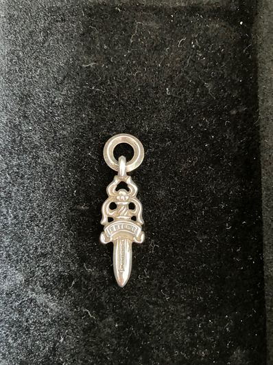 Chrome Hearts # 5 Dagger Charm "Silver"