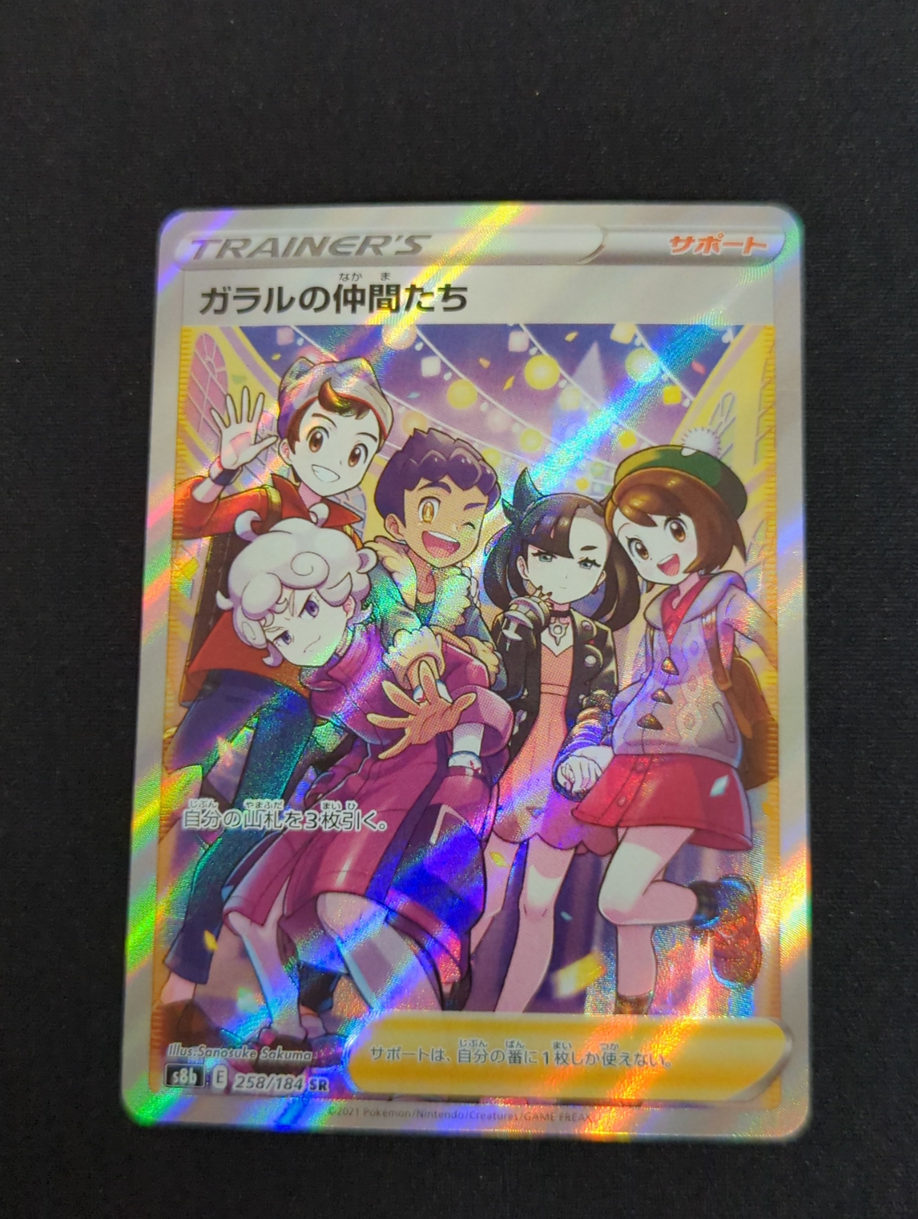 ガラルの仲間たち SR[S8b 258/184](ハイクラスパック「VMAXクライマックス」)