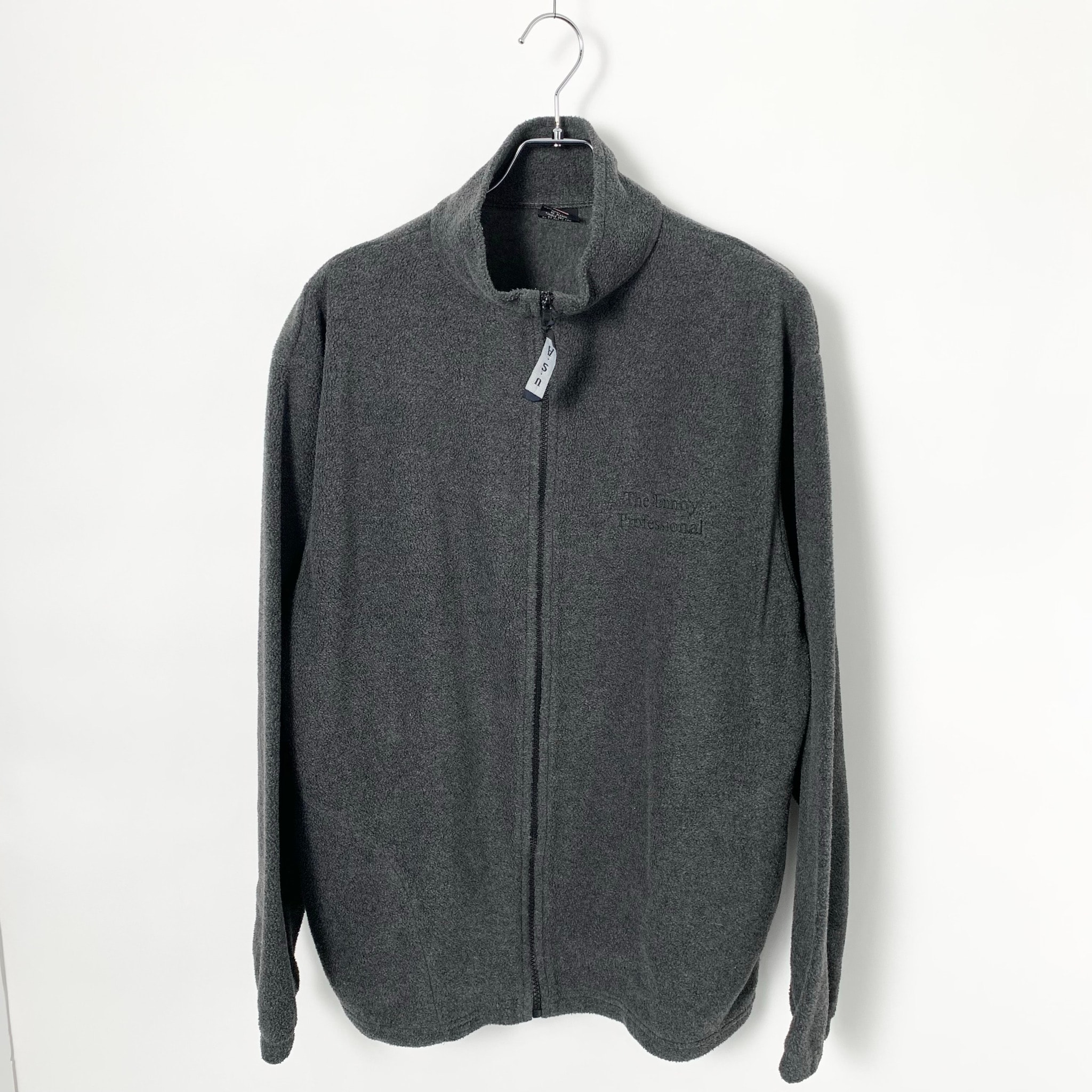 ENNOY Fleece Jacket Made in USA "Gray"