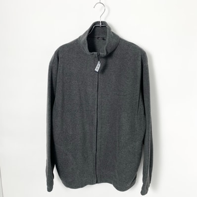 ENNOY Fleece Jacket Made in USA "Gray"