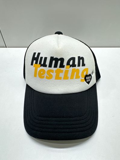HUMAN MADE A$AP Rocky HUMAN TESTING MESH CAP "Black White"