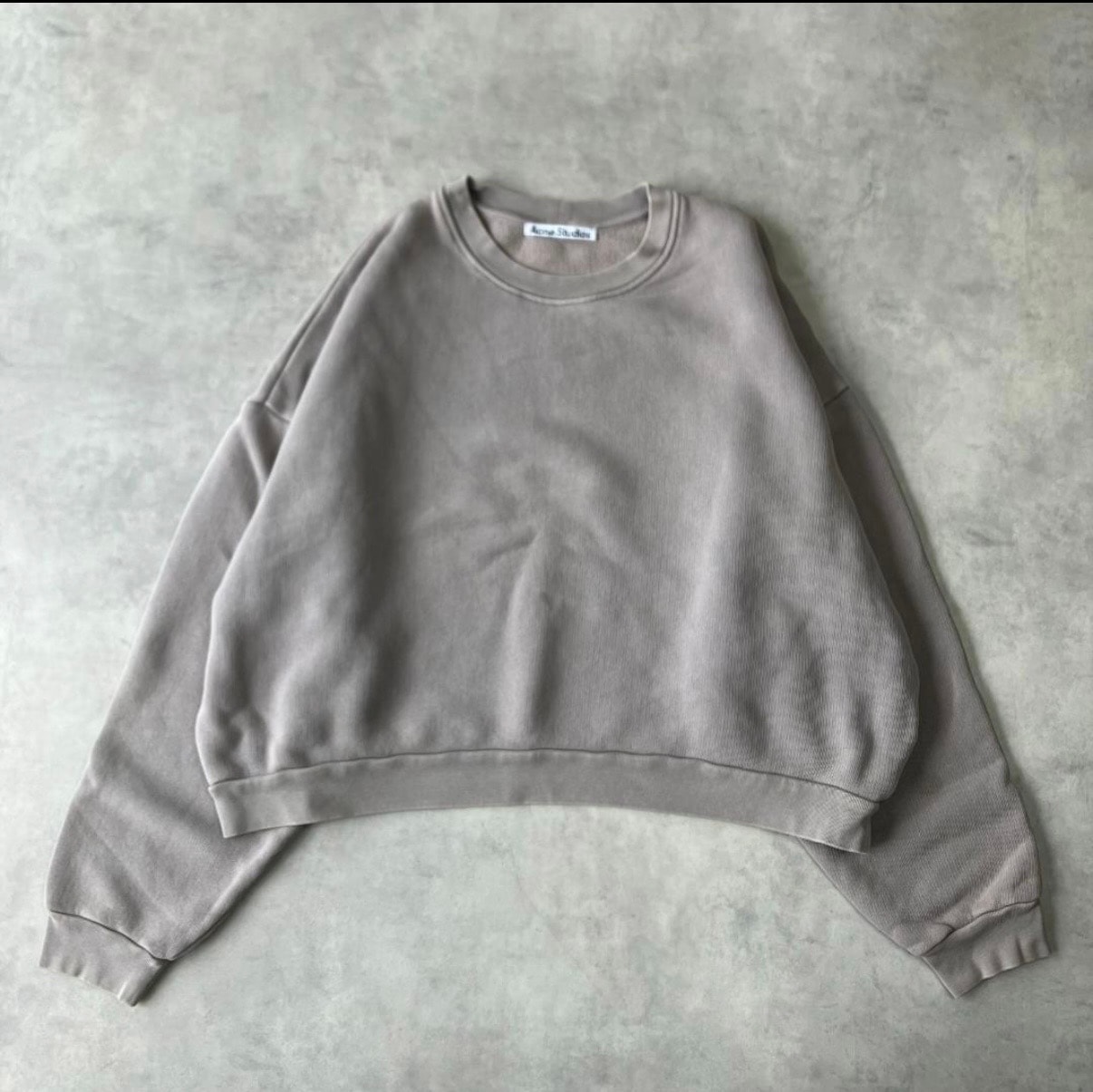 Acne Studios Crew Neck Sweatshirt "Dusty Purple"