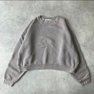 Acne Studios Crew Neck Sweatshirt "Dusty Purple"