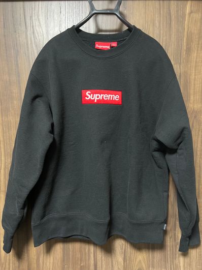 Supreme Box Logo Crewneck "Black" (22FW)