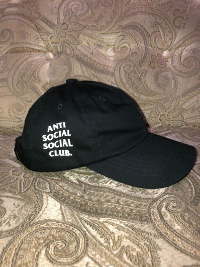 ANTI SOCIAL SOCIAL CLUB Weird Cap "Black"