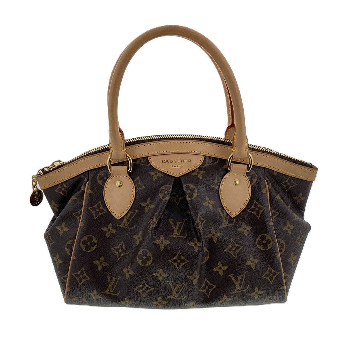 LOUIS VUITTON ルイ・ヴィトン ティボリPM トートバッグ M40143 モノグラム ブラウン  レディース【中古】