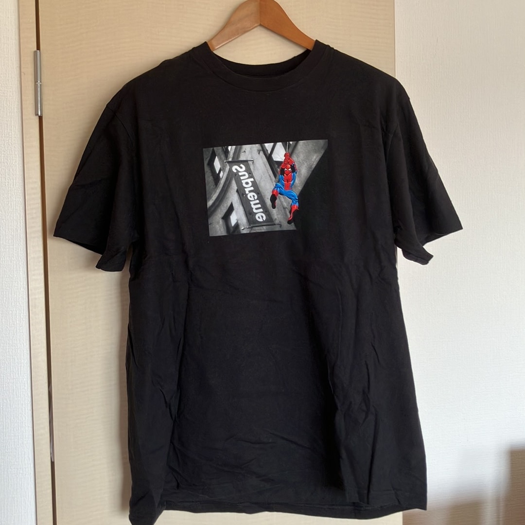 Supreme x Spider-Man Tee "Black"