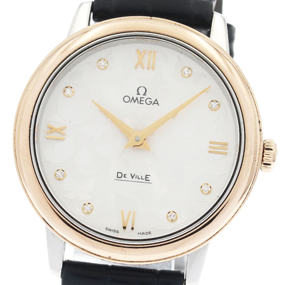 オメガ デビル プレステージ バタフライ レディース 【中古】