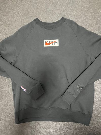 KITH Nike for New York Knicks Fleece Crewneck "Black"