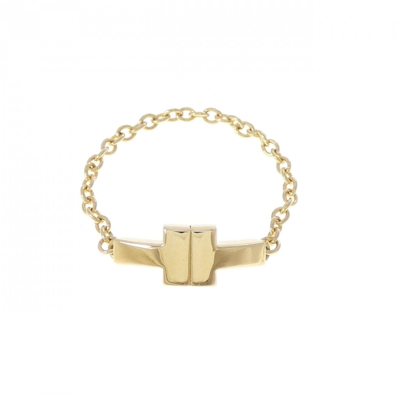 ティファニー トゥ チェーン リング