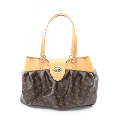 ルイ・ヴィトン LOUIS VUITTON ボエシMM ショルダーバッグ バッグ PVCコーティングキャンバス レザー モノグラム レディース ブラウン系 M45714 【中古】