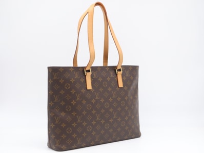 LOUIS VUITTON ルイ・ヴィトン モノグラム キャンバス ルコ M51155 ハンドバッグ ブラウン コーティングキャンバス レザー レディース