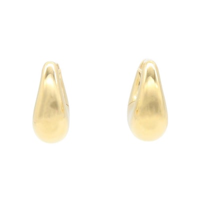 トムウッド TOM WOOD Bao Hoops Small Gold ピアス ピアス ジュエリー シルバー925 レディース ゴールド系 【中古】