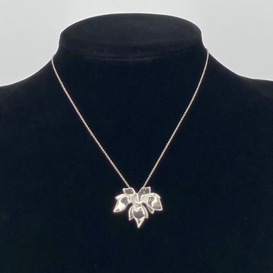 TIFFANY&Co.(ティファニー) メイプルリーフ ヴィンテージ SV925 ネックレス 6.08g シルバー