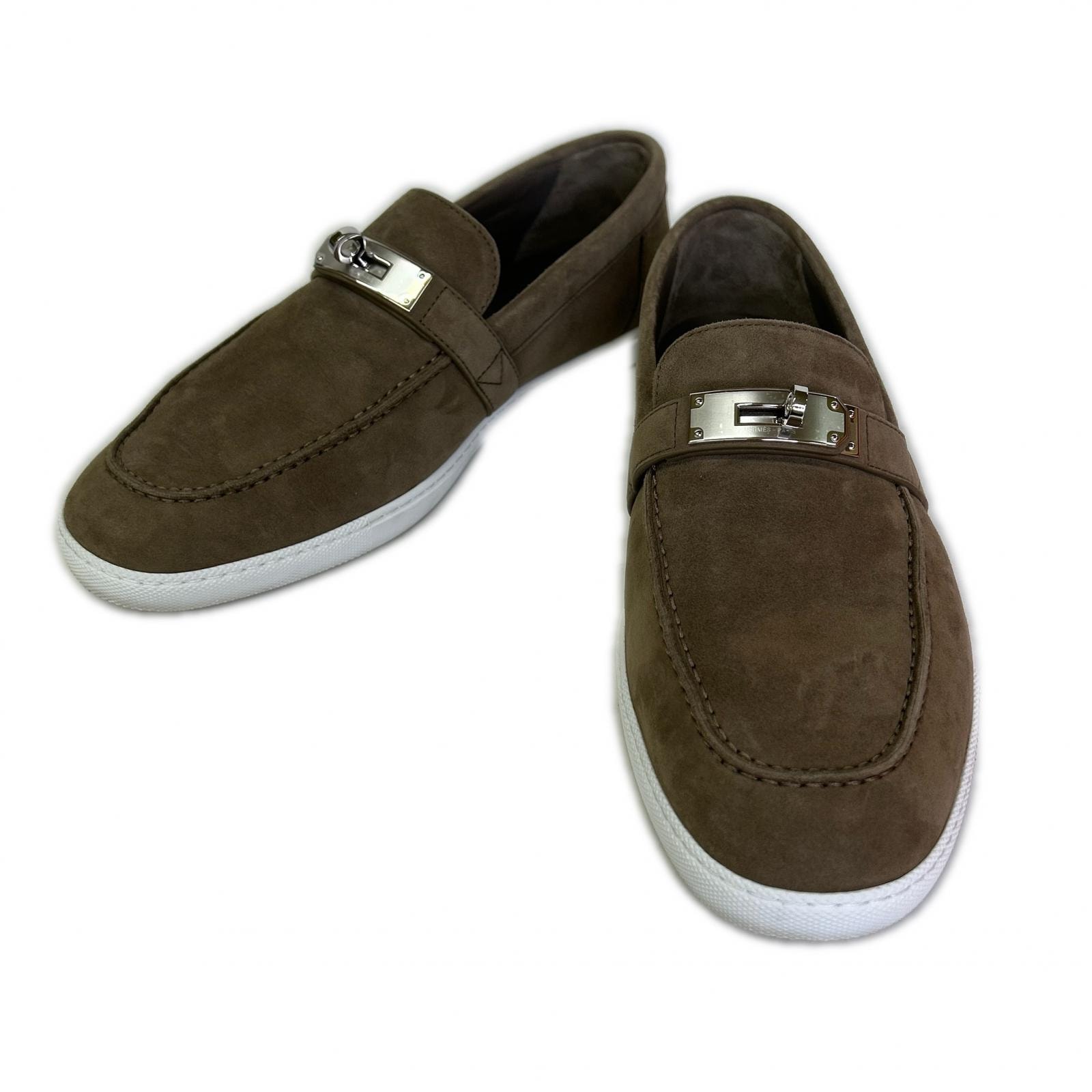 エルメス 【美品】モカシン マインド スニーカー 40.5