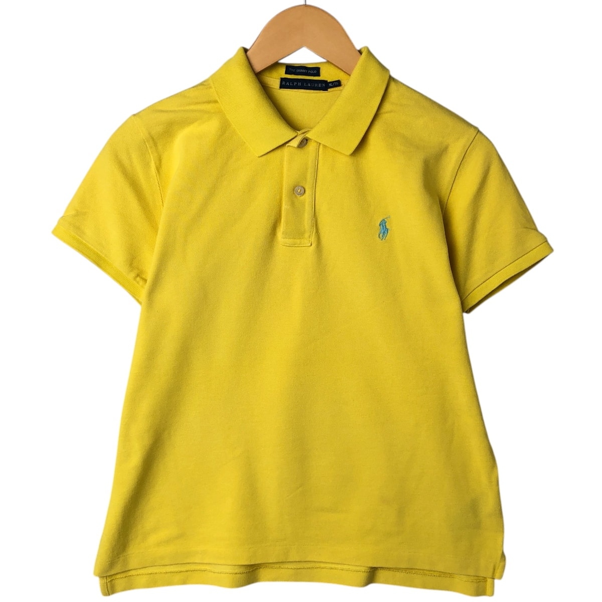 古着 ラルフローレン Ralph Lauren THE SKINNY POLO 半袖 ポロシャツ レディースXL相当/eaa549024
