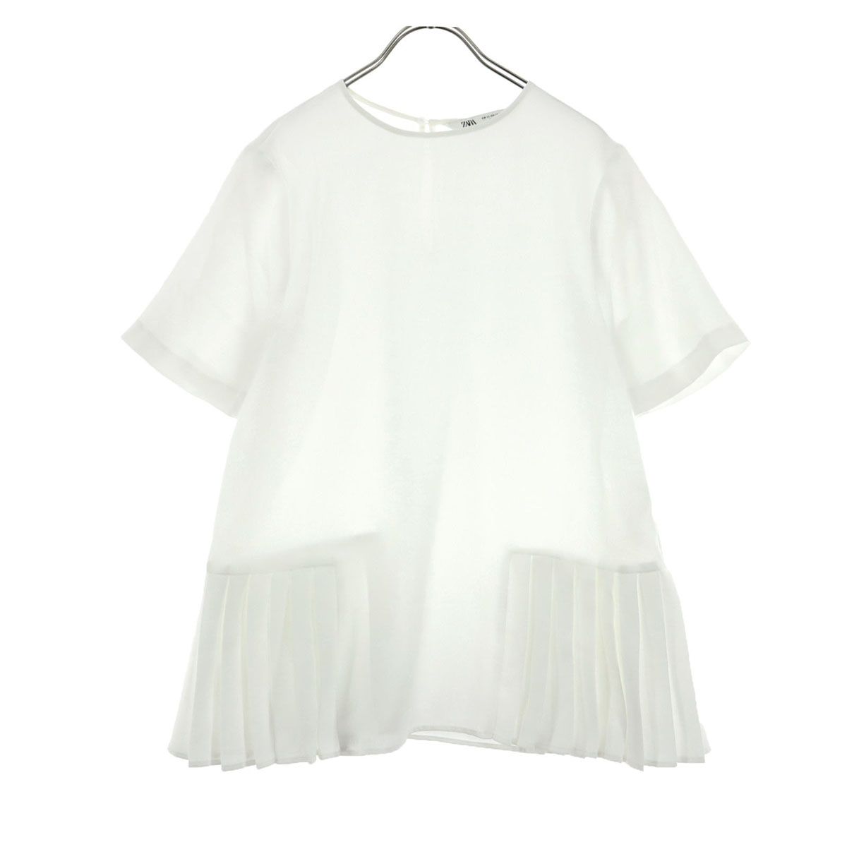 美品 ZARA ザラ 半袖 ブラウス