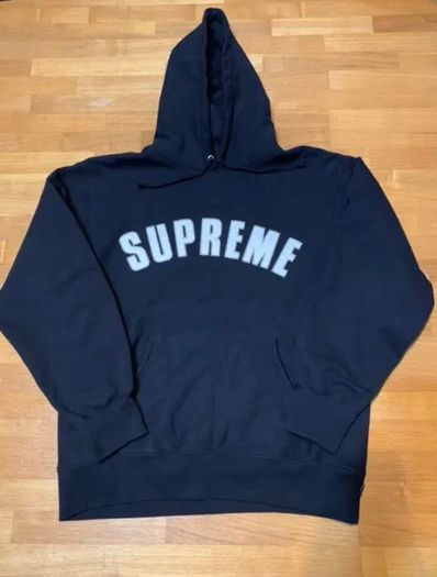 Supreme Pearl Logo Hooded Sweatshirt "Black"