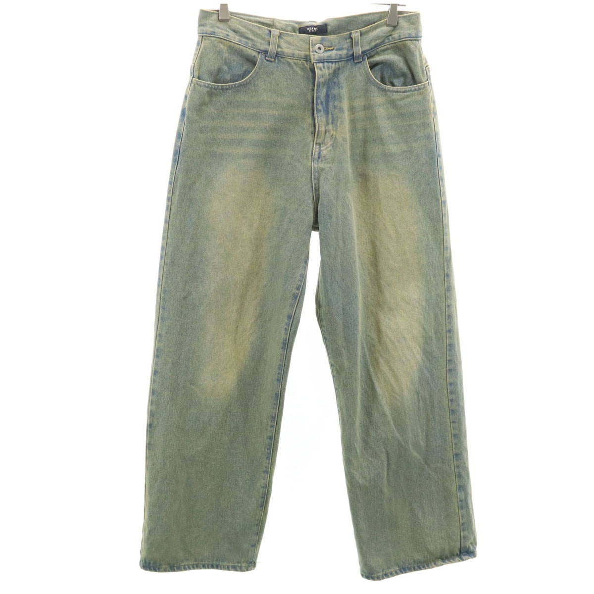 BEAMS HEART ビームスハート ワイドデニムパンツ M ブルー ジーンズ