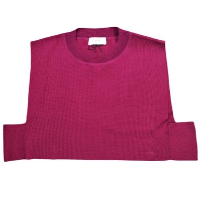 新品 HYKE ハイク 23SS S/C/P CROPPED TOP SWEATER ニットベスト 231 - 11307 Free PLUM セーター トップス g25055