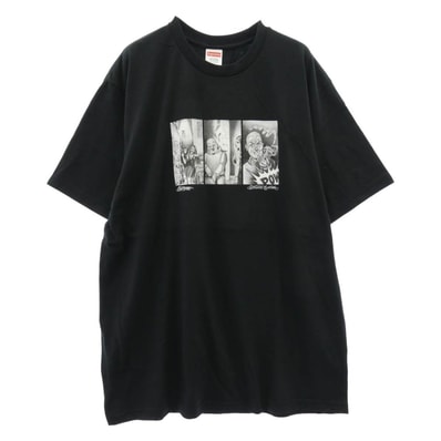Supreme シュプリーム Tシャツ 24AW Mister Cartoon Pow Tee ミスター カートゥーン パウ 半袖 Tシャツ L チャコール系 L【美品】【中古】