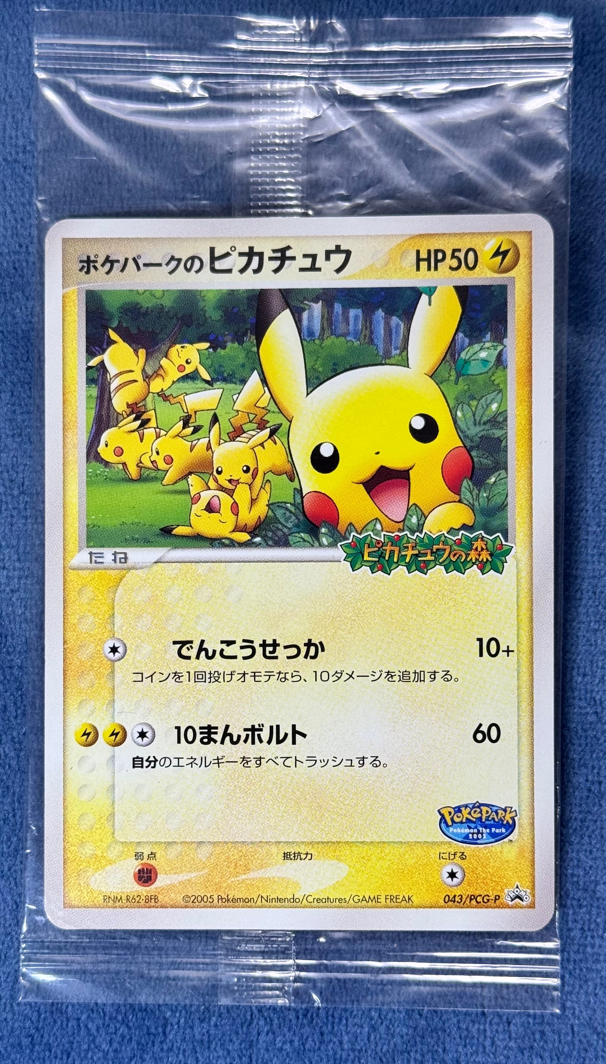 状態B】ポケパークのピカチュウ P [PCG-P 043](プロモーションカード