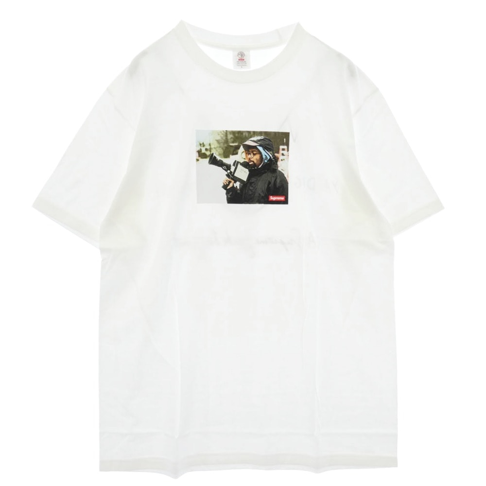 Supreme シュプリーム 25SS × 40 Acres 40エイカーズ Spike Tee フォトプリント スパイク Tシャツ 半袖 カットソー ホワイト系 L【新古品】【未使用】【中古】